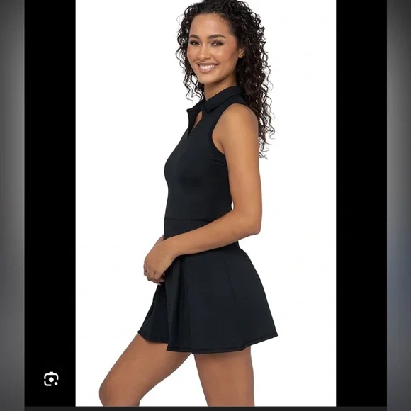 90 Degree by reflex active tennis dress airlux charm pleated dress Large NWT - Picture 10 of 10